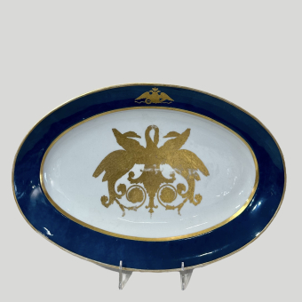 Блюдо, Россия, ИФЗ, 1825-1855-е гг.